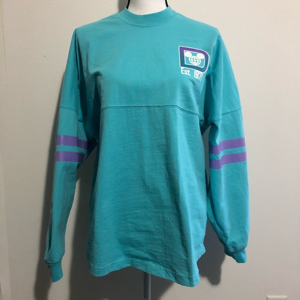Disney teal purple ombré spirit jersey